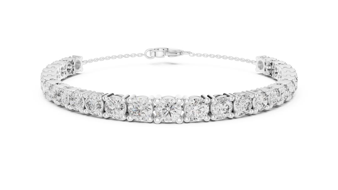 Graduated Station Bracelet — 8.07ct