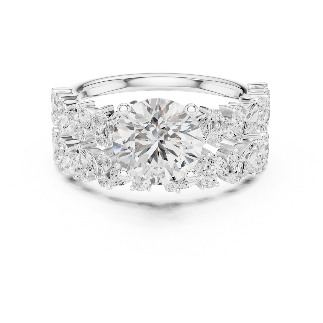 Zenith 2.00ct Round Brilliant Diamond Ring