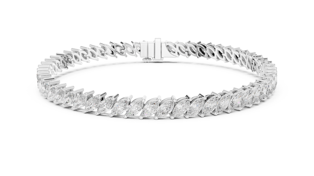 Marquise Tennis Bracelet — 8.4ct