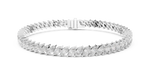 Load image into Gallery viewer, Marquise Tennis Bracelet — 8.4ct
