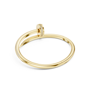 Diamond Wrap Bangle Men's Bracelet — 3.10ct
