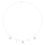 Load image into Gallery viewer, Hexagonal Cluster Necklace — 0.38ct
