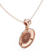 Medusa Bezel Pendant — 0.62ct