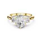 Load image into Gallery viewer, Seraphine 1.50ct Oval Diamond Engagement Ring
