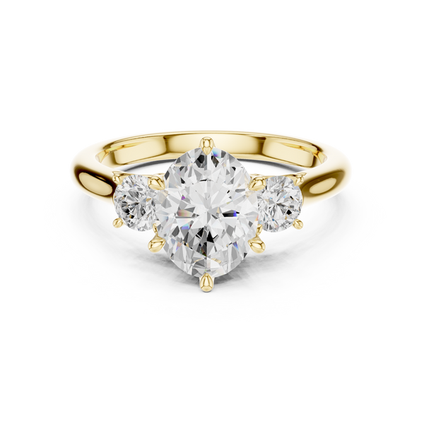 Seraphine 1.50ct Oval Diamond Engagement Ring