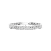 Heavy Cuban Link Men's Bracelet — 4.41ct