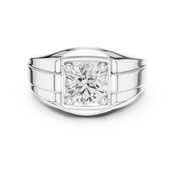 Classic Signet Mens Ring — 1.10ct
