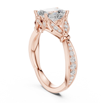 Load image into Gallery viewer, Emeraude 1.30ct Emerald Cut Diamond Ring
