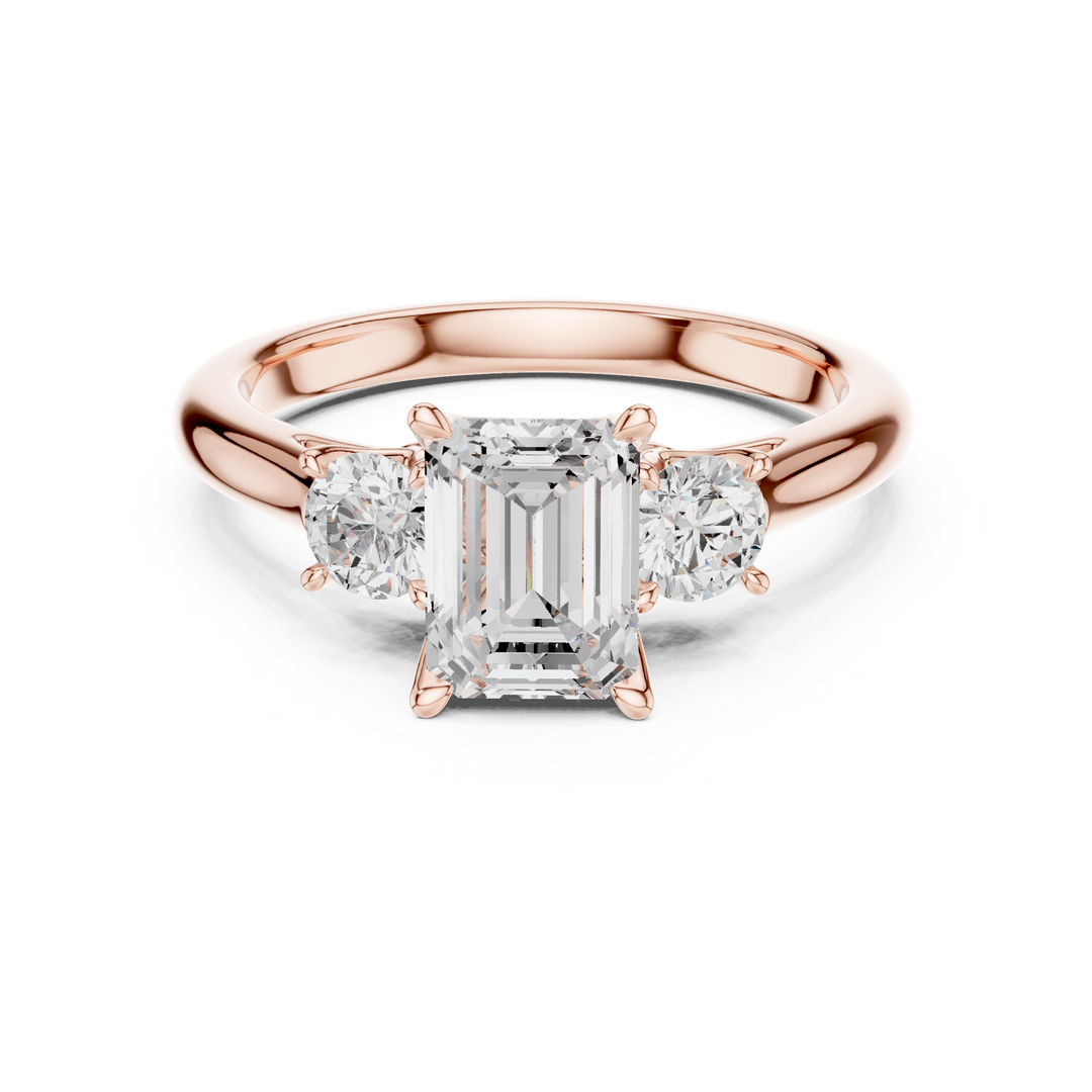 Palazzo 1.50ct Emerald Cut Diamond Ring
