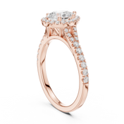 Lune 1.00ct Pear Shape Diamond Ring