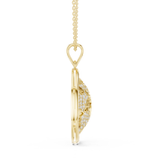 World Map Pendant — 1.06ct