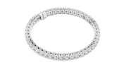 Clasp Tennis Bracelet — 7.42ct