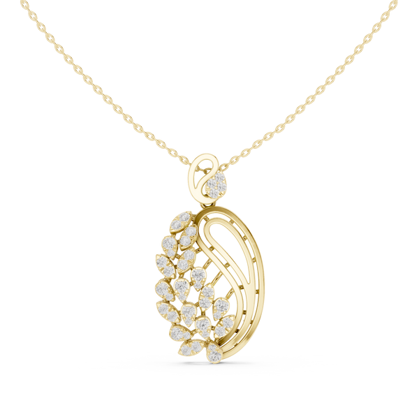 Cascading Oval Pendant — 1.06ct