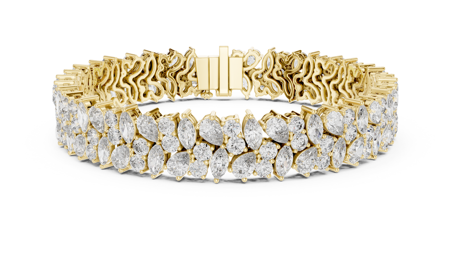 Mixed Shape Bracelet — 13.5ct