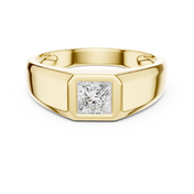Princess Signet Mens Ring — 0.50ct