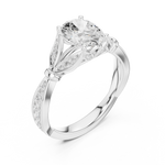 Load image into Gallery viewer, Miroir 1.36ct Oval Diamond Ring

