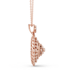 Load image into Gallery viewer, Spike Halo Pendant — 1.05ct
