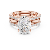 Neptune 3.63ct Oval Diamond Ring
