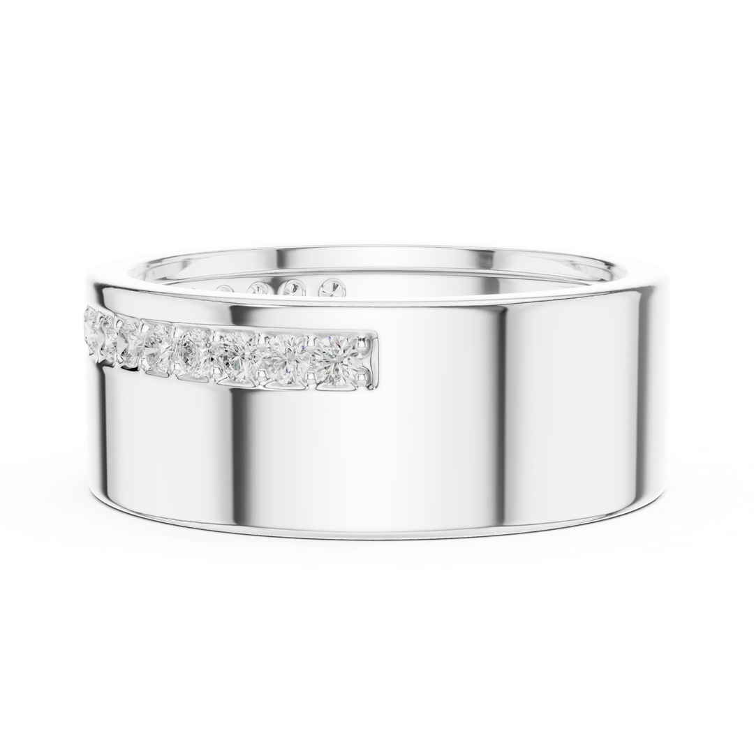 Half Eternity Mens Ring — 0.27ct