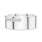 Load image into Gallery viewer, Half Eternity Mens Ring — 0.27ct
