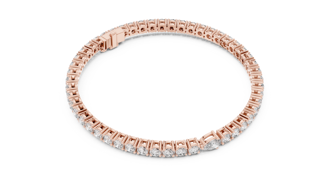 Teardrop Accent Bracelet — 5.75ct