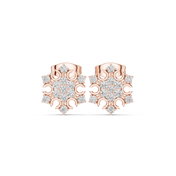 Luna Diamond Solitaire Stud Earrings