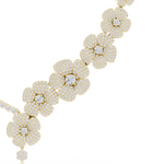 Load image into Gallery viewer, Grand Floral Statement Necklace — 18.60ct
