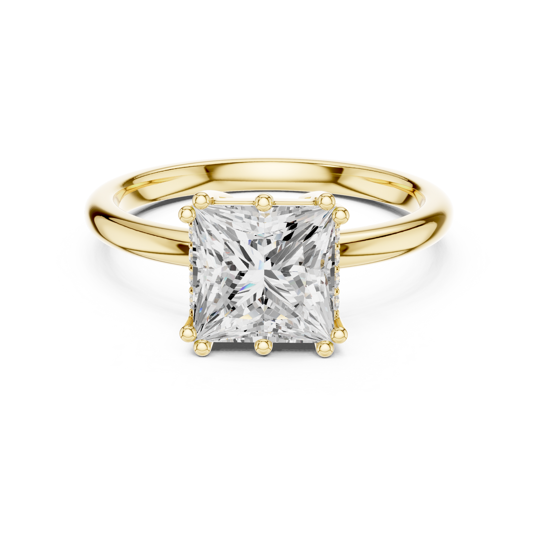 Crystelle Princess Cut Diamond Accent Ring