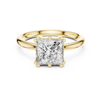 Load image into Gallery viewer, Crystelle Princess Cut Diamond Accent Ring
