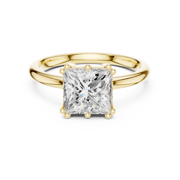 Crystelle Princess Cut Diamond Accent Ring