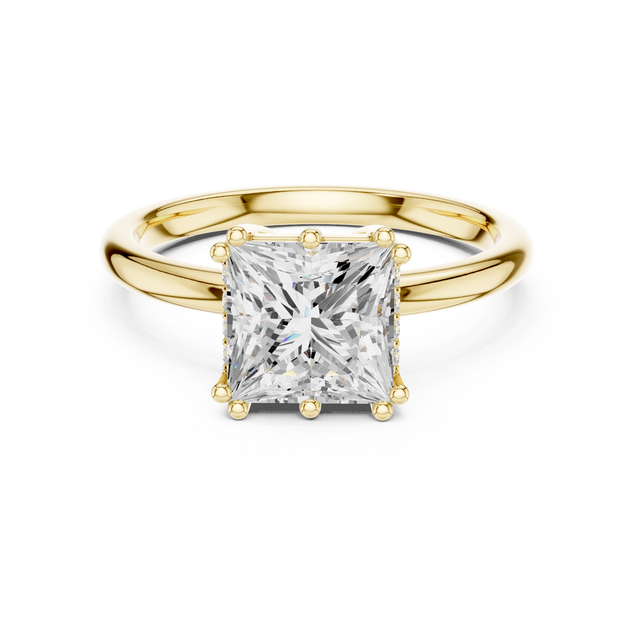 Crystelle Princess Cut Diamond Accent Ring