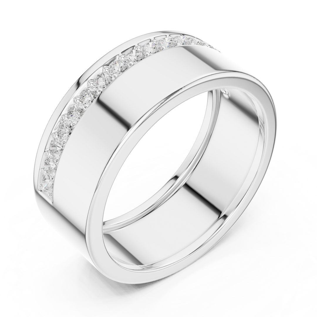 Half Eternity Mens Ring — 0.27ct