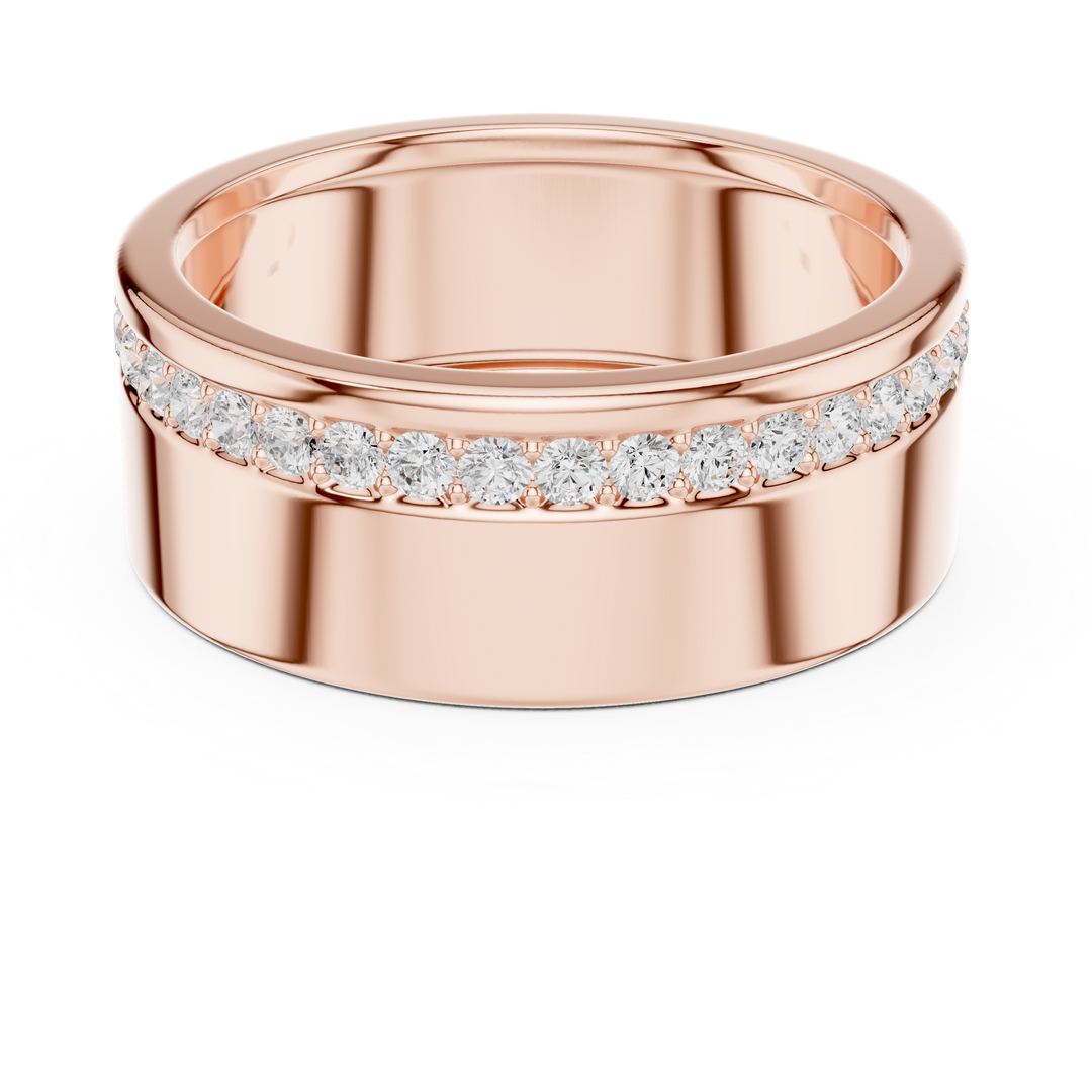 Half Eternity Mens Ring — 0.27ct
