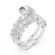 Serene 1.67ct Oval Diamond Ring