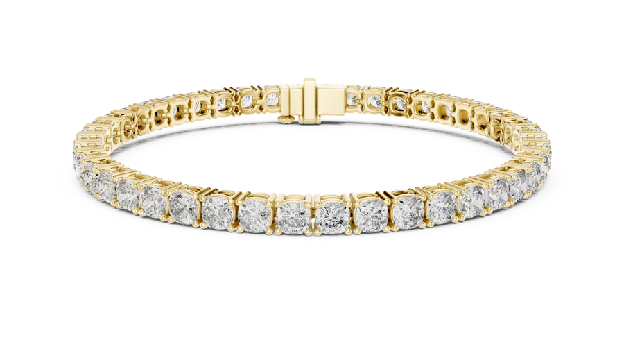 Cushion Square Bracelet — 4.4ct