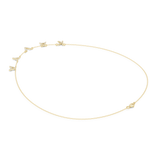 Load image into Gallery viewer, KAVYA Name Letter Necklace — 0.31ct
