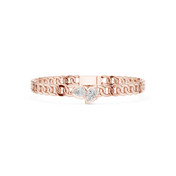 Curb Chain Station Men's Bracelet — 1.03ct