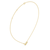 Heart and Arrow Pendant Necklace — 0.30ct