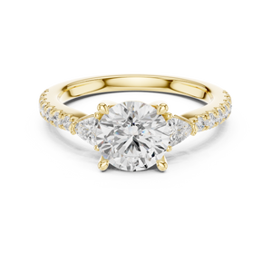 Celestine Round Brilliant Diamond Ring