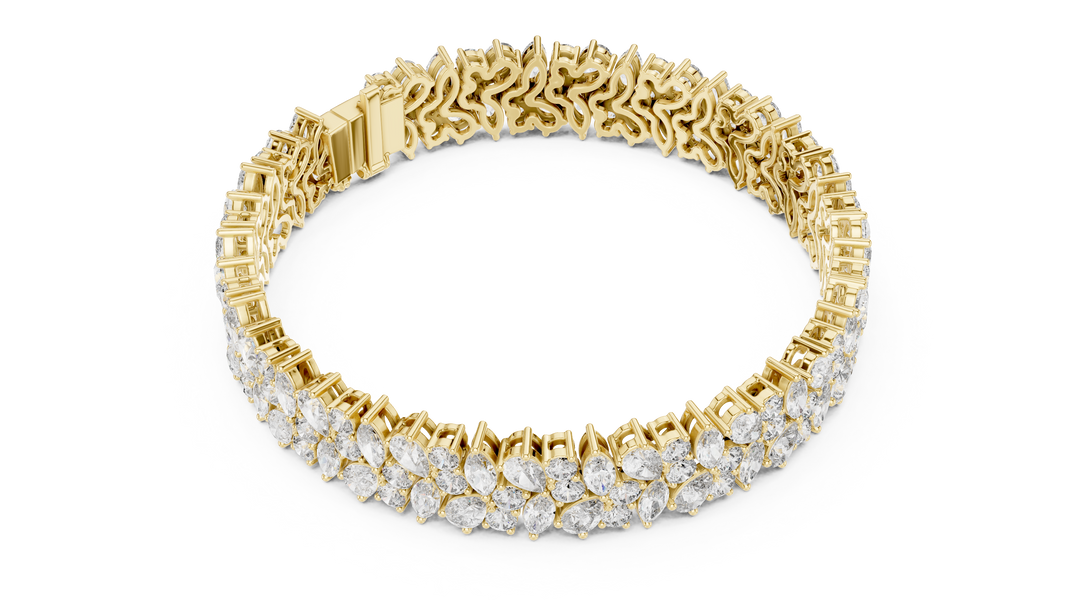 Mixed Shape Bracelet — 13.5ct