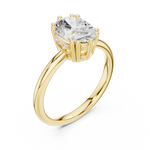 Load image into Gallery viewer, Rosalind Oval Diamond Accent Ring
