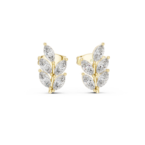 Mina Diamond Solitaire Stud Earrings