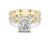Glacier 2.65ct Cushion Cut Diamond Ring