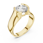 Load image into Gallery viewer, Bold Solitaire Mens Ring — 1.50ct

