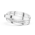 Load image into Gallery viewer, Slim Row Band Mens Ring — 0.29ct
