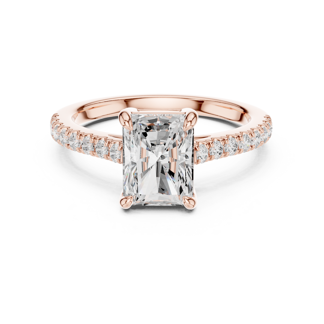 Luxe 2.00ct Radiant Cut Diamond Ring