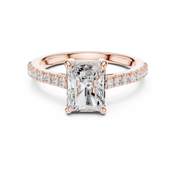 Luxe 2.00ct Radiant Cut Diamond Ring