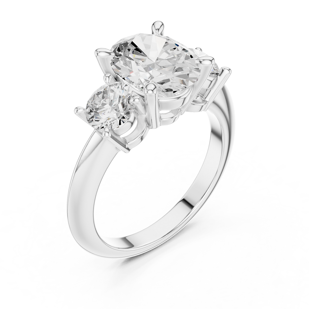 Prestige 2.50ct Oval Diamond Engagement Ring