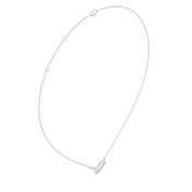 Heart and Arrow Pendant Necklace — 0.30ct