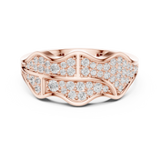Pyramid Top Mens Ring — 0.43ct